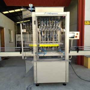 Llenadora volumétrica de productos espumosos